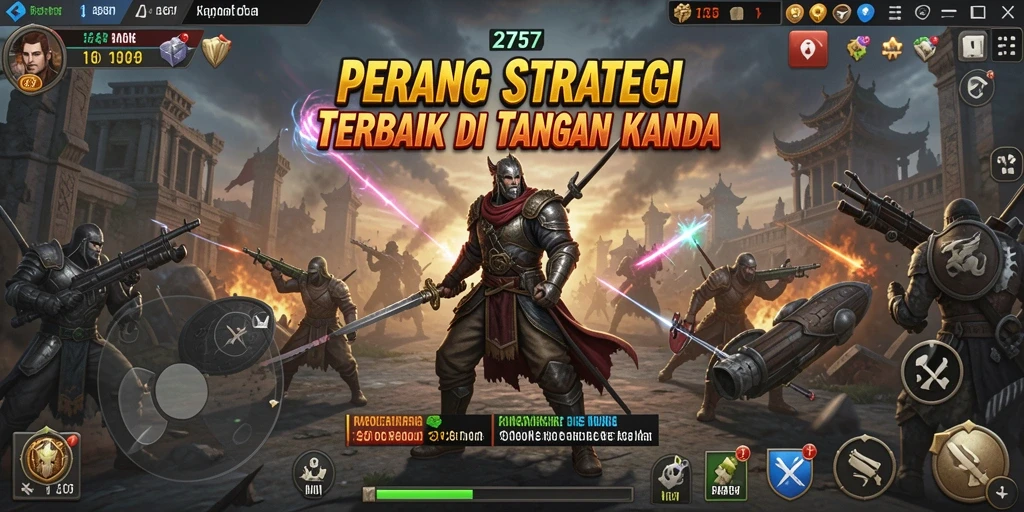 Tampilan gameplay SLG yang menarik dan strategis.