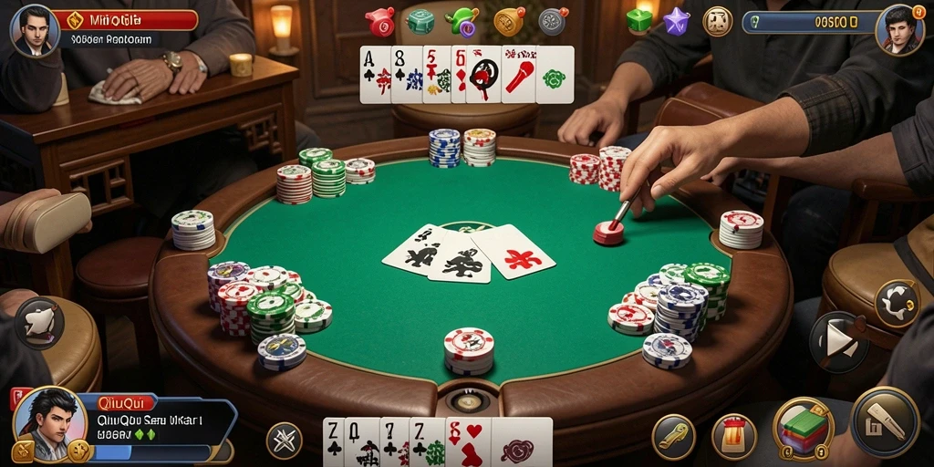 Screenshot utama 6RT menampilkan gameplay QiuQiu yang seru.