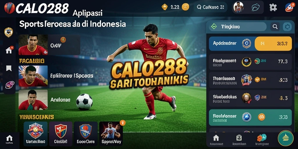 Tampilan visual dari gameplay Sportsbook di CALO288.
