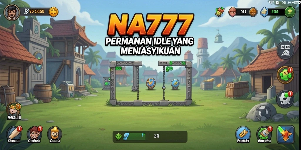 Tampilan gameplay NA777 yang menarik dan penuh warna.