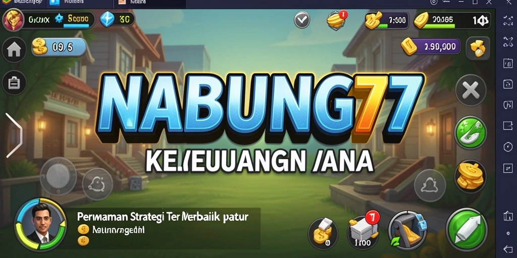 Gameplay menarik NABUNG77 dengan elemen strategi keuangan.