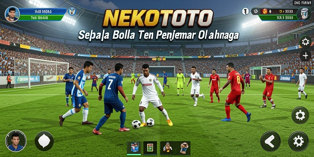 Tampilan gameplay mendebarkan dari NEKOTOTO yang penuh aksi.