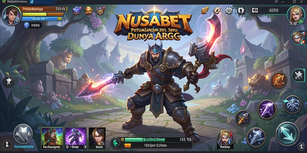 Gameplay seru NUSABET dalam dunia ARPG yang memikat.