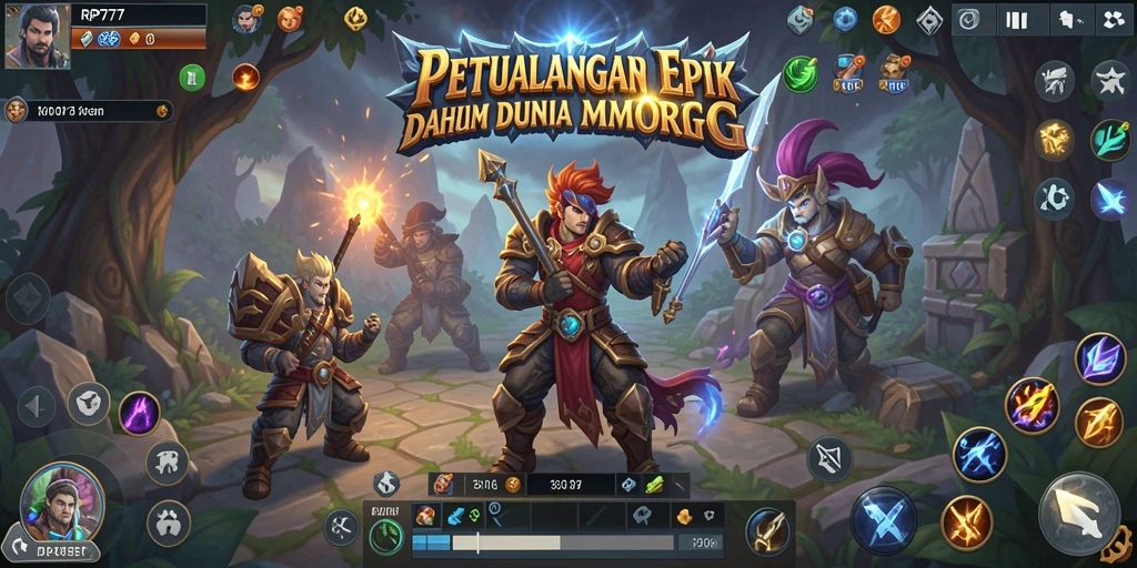 Tampilan gameplay RP777 yang seru dan menarik.