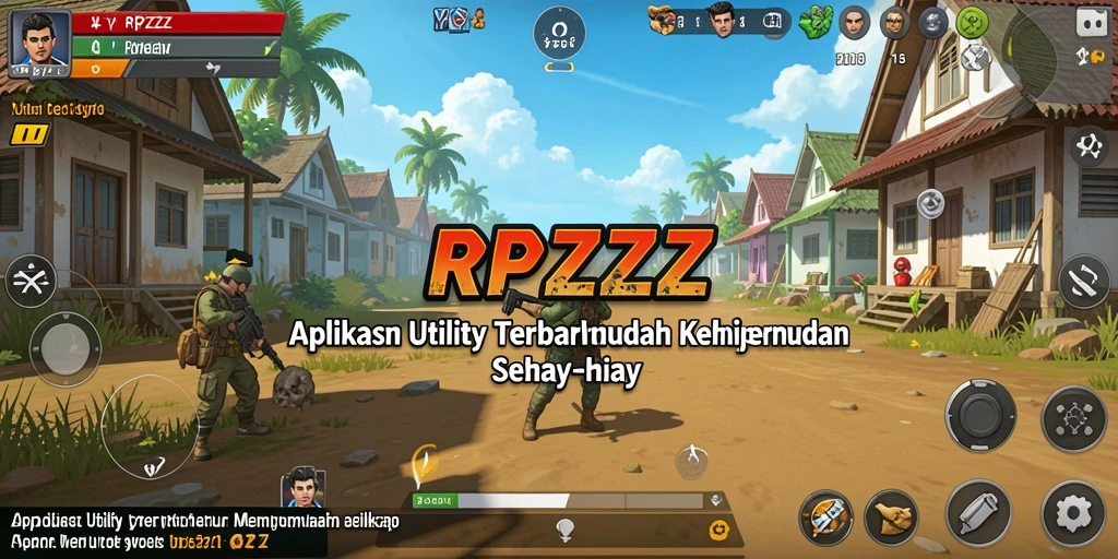 Tampilan menarik dan fungsionalitas utama aplikasi Utility.